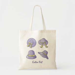 Bolsa Tote Female Summer Hats Lilac
