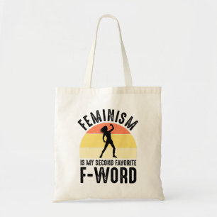 Bolsa Tote Feminismo É Minha Segunda Palavra F Favorita