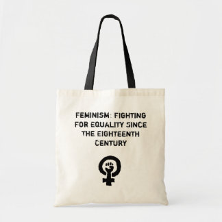 Bolsa Tote Feminismo: Luta pelo saco da igualdade