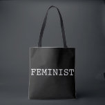 BOLSA TOTE FEMINISTA<br><div class="desc">As pessoas vão dar-te porcaria sobre esta mala.</div>