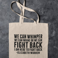 Feminista luta contra Elizabeth Warren citação