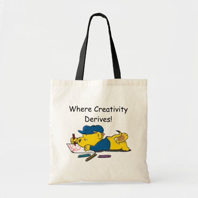 Bolsa Tote Ferald sendo creativo Tote Bag (Frente)