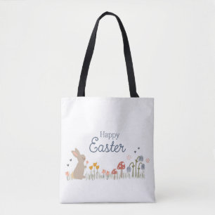 Bolsa Tote Feriado de Coelho felz pascoa