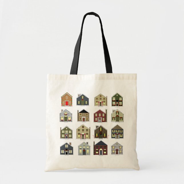 Bolsa Tote Feriado de Natal do Realtor (Frente)