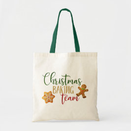 Bolsa Tote Feriado do Natal - do "equipe do cozimento Natal"