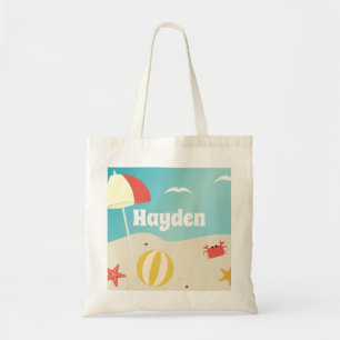 Bolsa Tote Feriado na praia de Verão personalizado