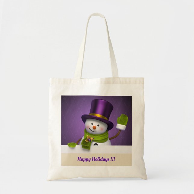 Bolsa Tote Feriados Felizes, Bag 2 (Frente)