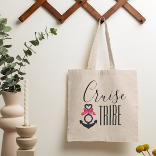 Bolsa Tote Férias da Bachelorette da Rapariga do Cruise Tribe