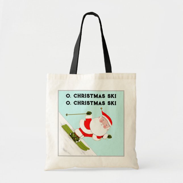 Bolsa Tote férias de esqui (Frente)