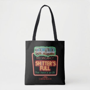 Bolsa Tote Férias de Natal   Sh*tter - Sinal de Neon de Chei