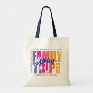 Bolsa Tote Férias do Grupo Correspondente de Viagem da Famíli