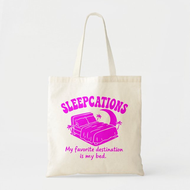 Bolsa Tote Férias do Sono (Frente)