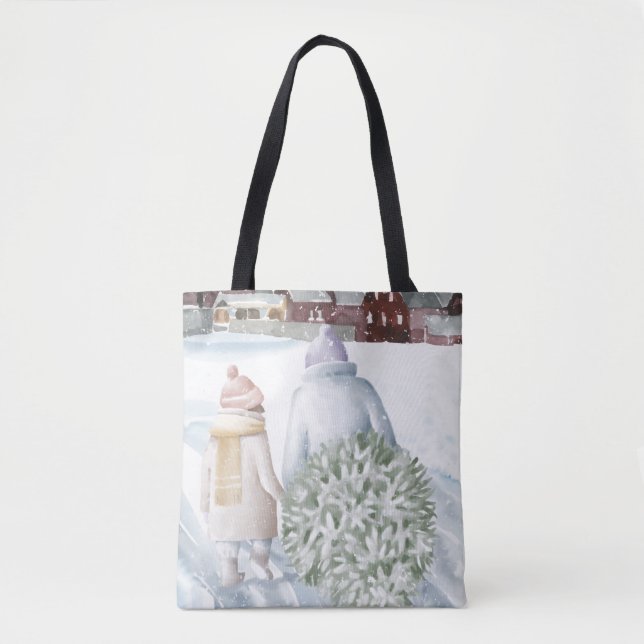 Bolsa Tote Férias Felizes (Frente)
