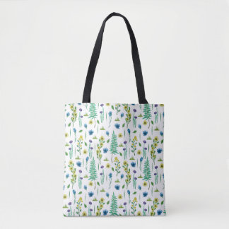 Bolsa Tote Fern Flowers Sanguíneos