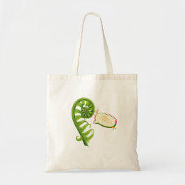 Bolsa Tote Fern Real, Though — Fiddlehead Pun