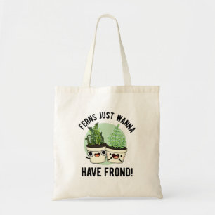 Bolsa Tote Ferns Só Quer Ter Uma Planta Engraçada