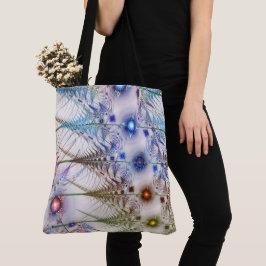 Bolsa Tote Ferns'N Flowers Abstrato