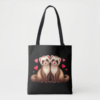 Bolsa Tote Ferret Love