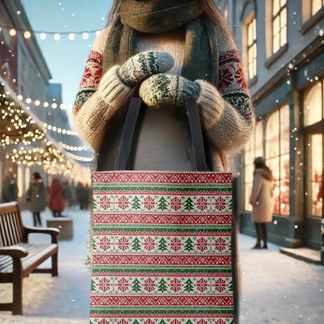 Bolsa Tote FESP Pine Motifs (Criador carregado)