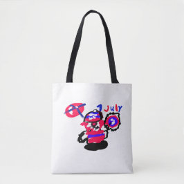 Bolsa Tote festa de 4 de julho