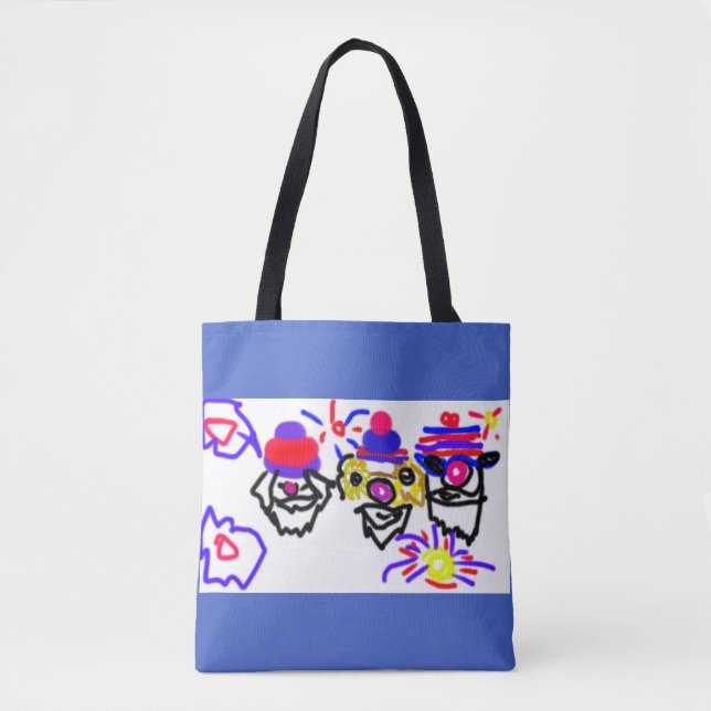 Bolsa Tote festa de 4 de julho (Frente)