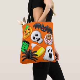 Bolsa Tote Festa de Candies do Halloween Spooky
