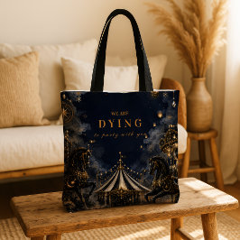 Bolsa Tote Festa de Carnaval Gótico de Halloween