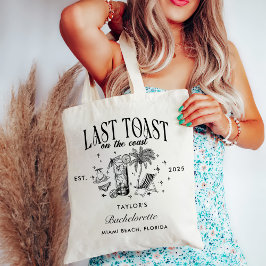 Bolsa Tote Festa de Cocktail Moderna para Solteira à Beira-Ma