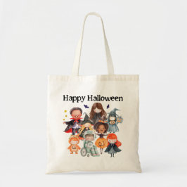 Bolsa Tote Festa de Costume de Halloween para Crianças