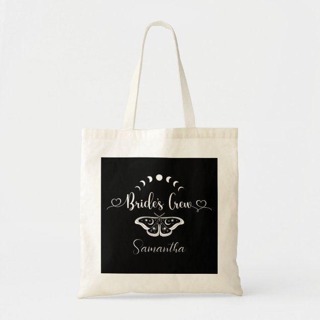 Bolsa Tote Festa de despedida de solteira celestial personali (Frente)