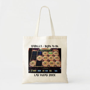 Bolsa Tote Festa de Despedida de Solteira em Las Vegas Nome e