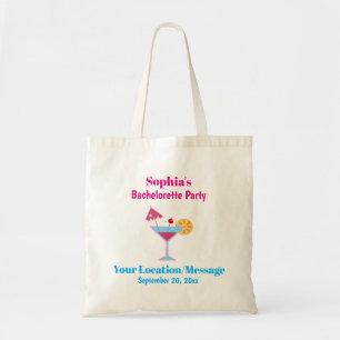 Bolsa Tote Festa de Despedida de Solteira Favorito Coquetel R