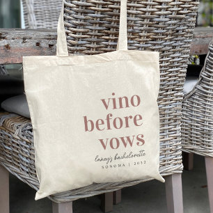 Bolsa Tote Festa de Despedida de Solteira no País do Vinho Vi