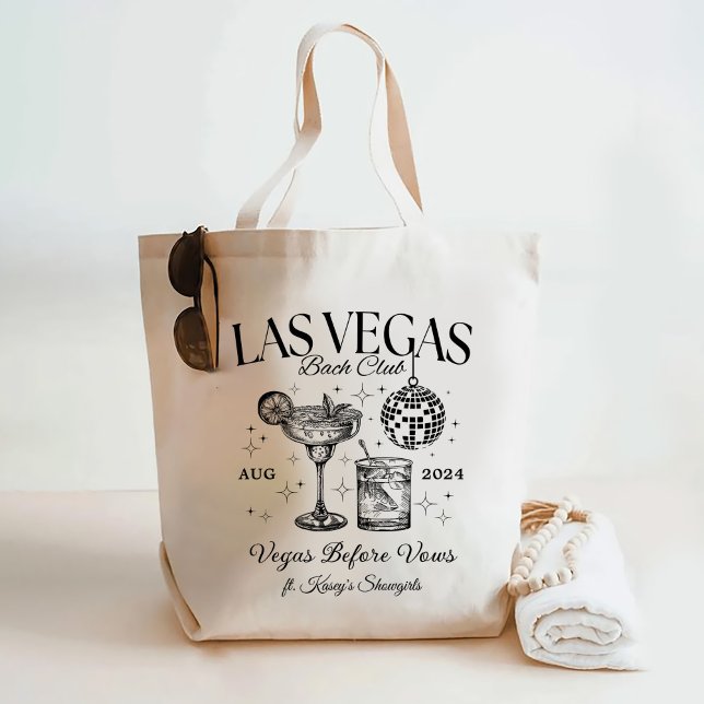 Bolsa Tote Festa de Despedida de Solteira Personalizada em La (Criador carregado)