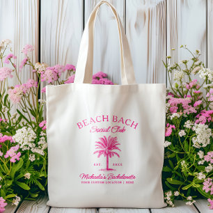 Bolsa Tote Festa de Despedida de Solteira Tropical de Praia B