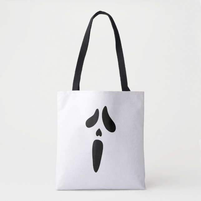 Bolsa Tote Festa de Fantasma de Halloween Assustadora (Frente)