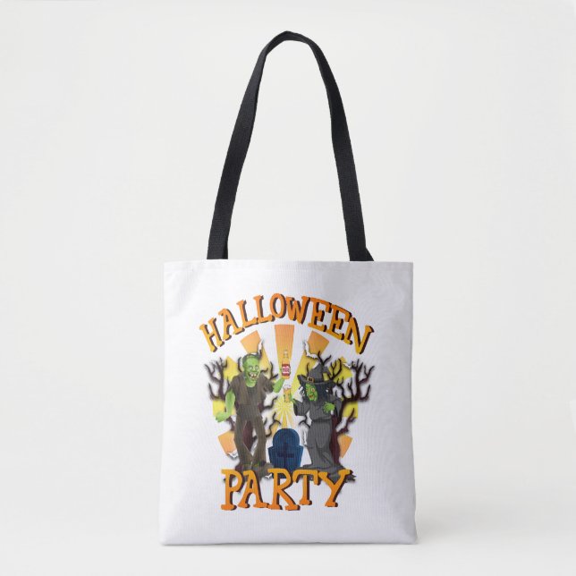 Bolsa Tote Festa de Halloween (Frente)