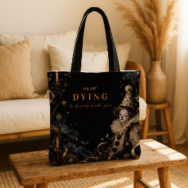 Bolsa Tote Festa de Halloween do Palhaço Elegante