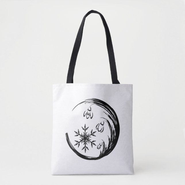 Bolsa Tote Festa de inverno (Frente)