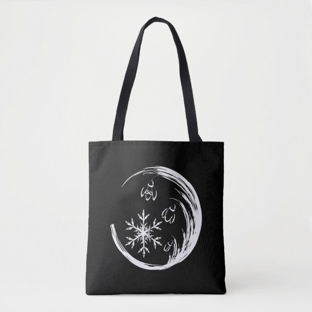 Bolsa Tote Festa de inverno (Frente)