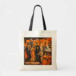 Bolsa Tote Festa de Martini de Halloween no Estilo Moderno de