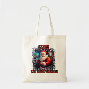 Bolsa Tote Festa de Natal do Caminhoneiro Santa Claus