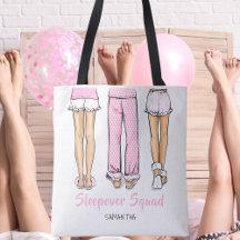 Festa de Pijamas Personalizada Favor de Sleepover 