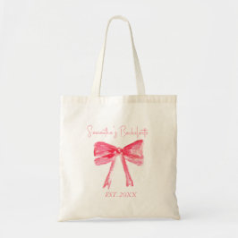 Bolsa Tote Festa de Solteira Coquette Arco Rosa 