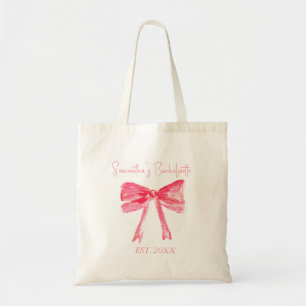 Bolsa Tote Festa de Solteira Coquette Arco Rosa