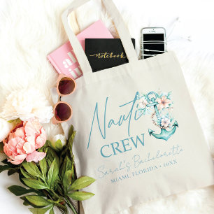 Bolsa Tote Festa de Solteira de Cruzeiro Equipe Nauti Persona