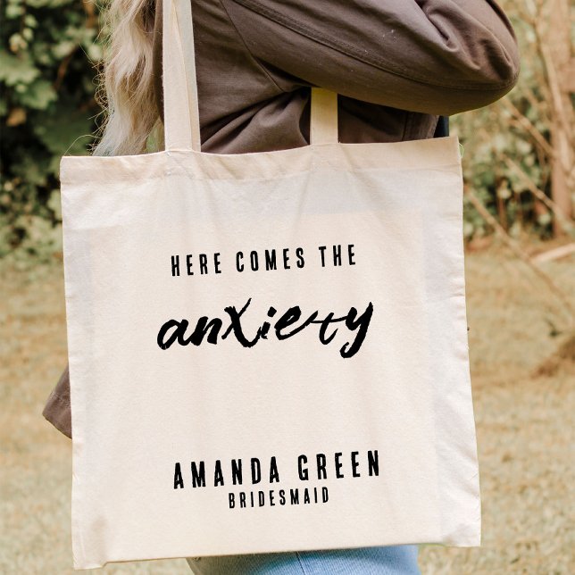 Bolsa Tote Festa de solteira Engraçada da Bridesmaid Personal (Criador carregado)
