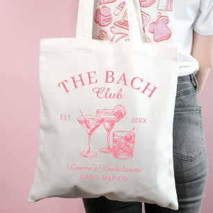 Bolsa Tote Festa de Solteira na Praia do Clube Personalizado