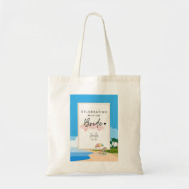 Bolsa Tote Festa de Solteira na Praia personalizada 