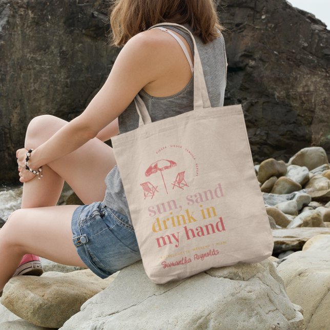 Bolsa Tote Festa de Solteira na Praia | Presente para as Dama (Criador carregado)